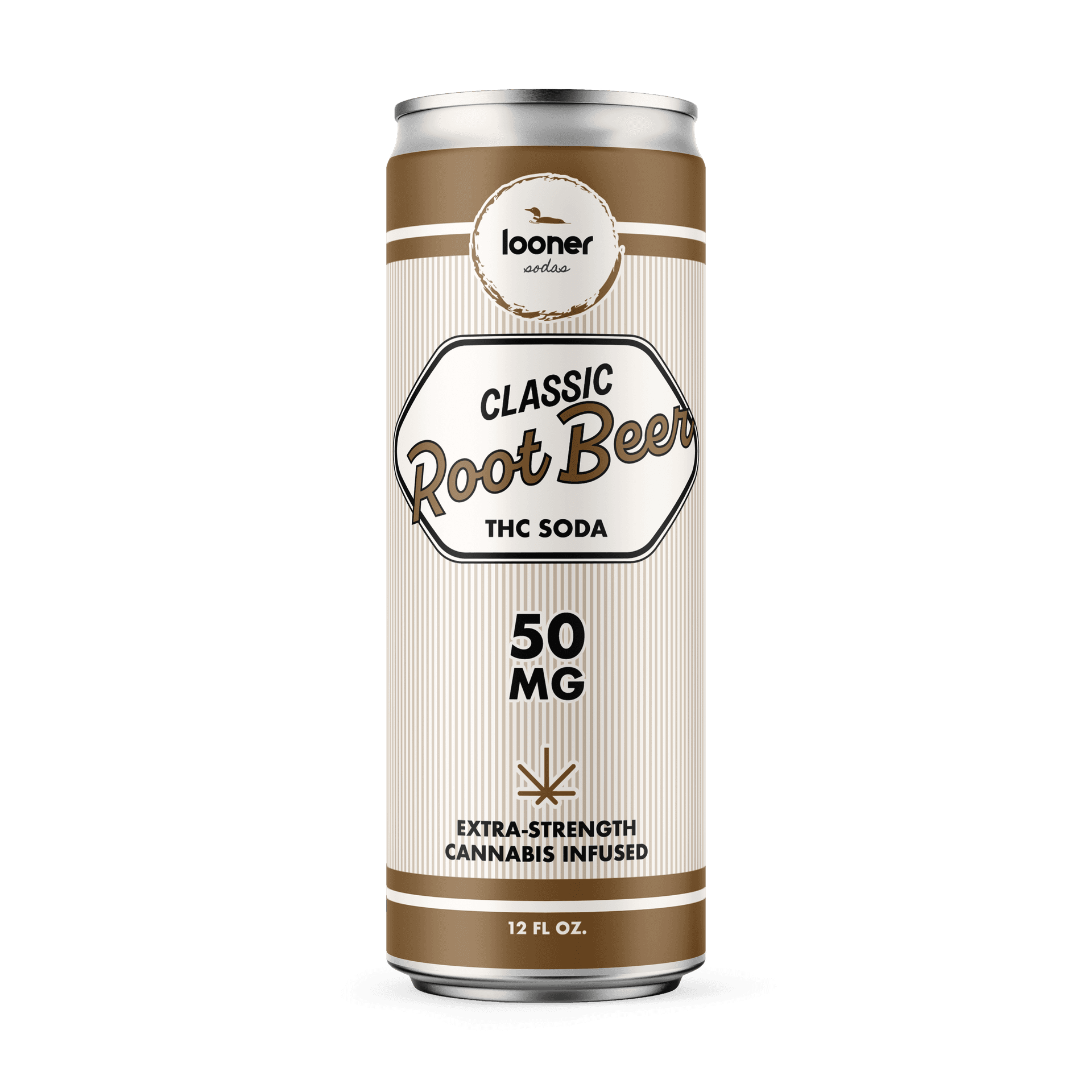 50mg Sodas — Classic Root Beer